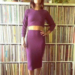 American Apparel Matching Top/Skirt